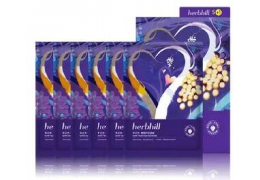 禾泊秀 葡萄养肤面膜25ml*6片