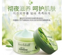 禾泊秀 绿茶保湿睡眠面膜100g