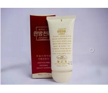 蓓丽芬(韩芳天下老配方)绿茶阳光隔离乳SPF30.30倍正品