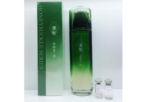 淮树 金银花清颜水套装100ml+1对冻干粉