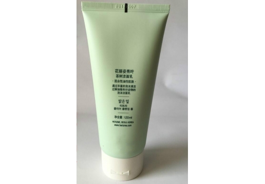 赫姿美 花丽姿 秀叶茶树清爽祛痘洁面乳120ml