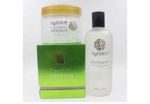 皇太医 韩然精粹多效美颜霜50g+毛孔沐浴滋养水400ml