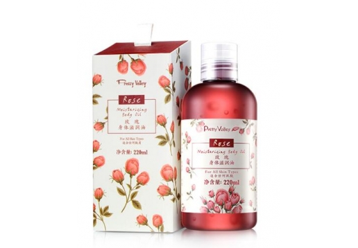 汇美舍 玫瑰身体滋润油220ml 
