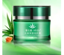 荟之语 木立芦荟水凝保湿润肌精华面霜50g正品