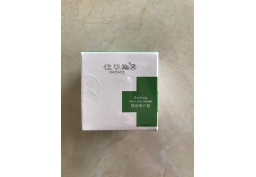 佳草集 朵一本草舒敏霜20g 更名：舒缓修护霜