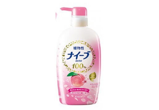  嘉娜宝 植物性沐浴露500ml（水蜜桃）