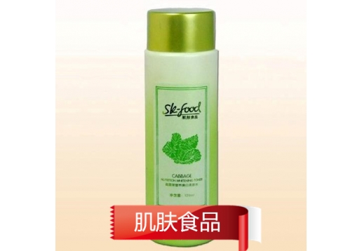 肌肤食品 高丽菜营养亮肤柔肤水120ml