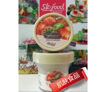 肌肤食品 草莓绿豆排毒睡眠面膜120g