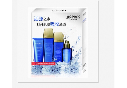 金珀莱 活源保湿四件套装（洁面水乳精华）