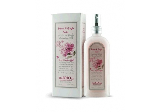 法国玖玖 樱花银杏新生润白舒纹乳120ml
