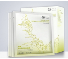 肌养晶 绿藻锁水蚕丝面膜贴5片