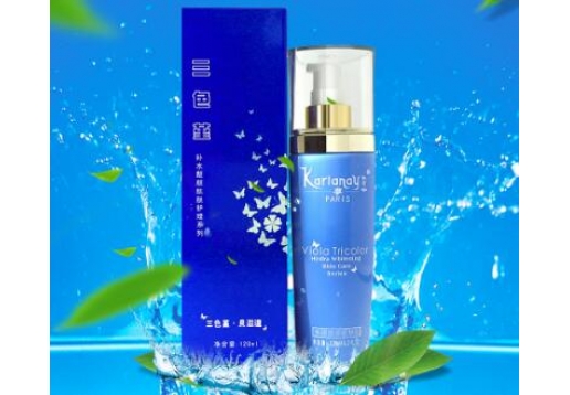 凯莲娜 三色堇水源丝感靓肤乳120ml 