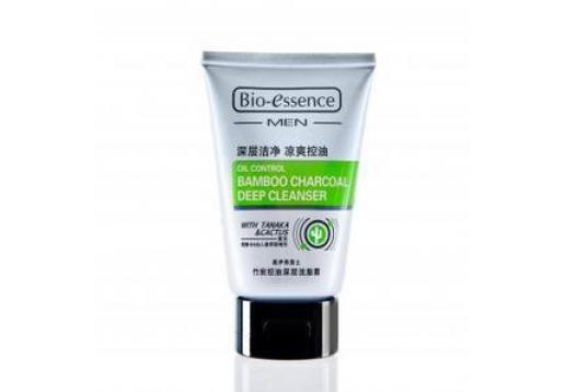 凯伊秀 男士竹炭控油深层洗脸霜100g