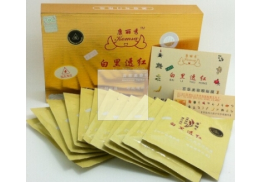  康丽秀 白里透红眼贴膜12包/盒（祛油脂粒）