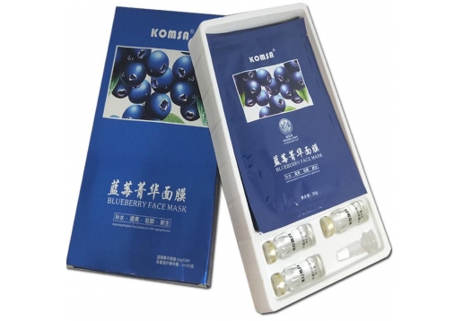 康丽秀 蓝莓箐华面膜10片+3支精华原液