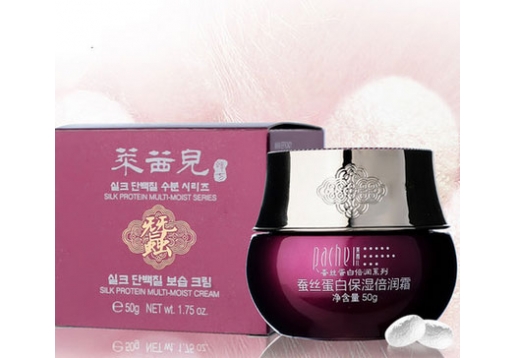 莱茜儿 蚕丝蛋白保湿倍润霜50g