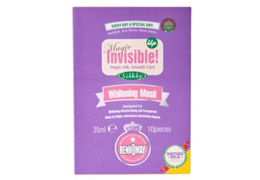 蕾珂美 神奇隐形美白蚕丝面膜35ML*10片