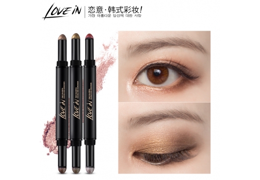 恋意 流光幻彩双头眼影棒