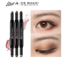 恋意 流光幻彩双头眼影棒