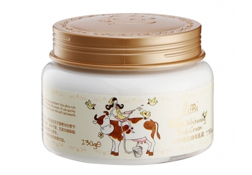 里美 牛奶嫩白身体乳霜230g