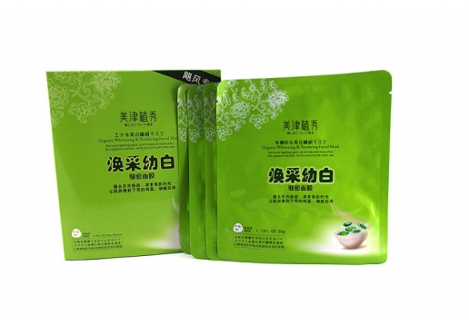 美津植秀 焕采幼白细密面膜35g*4片