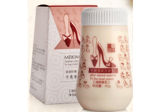 美康粉黛 干爽香氛足蜜粉40g