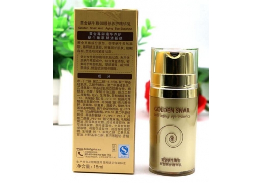 美丽加芬 黄金蜗牛尊御眼部养护精华乳15ml