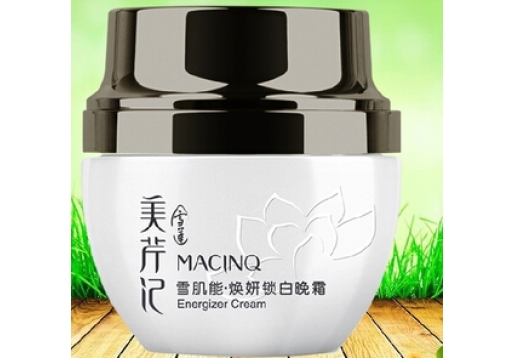 美芹记 雪肌能•焕妍锁白晚霜50g 