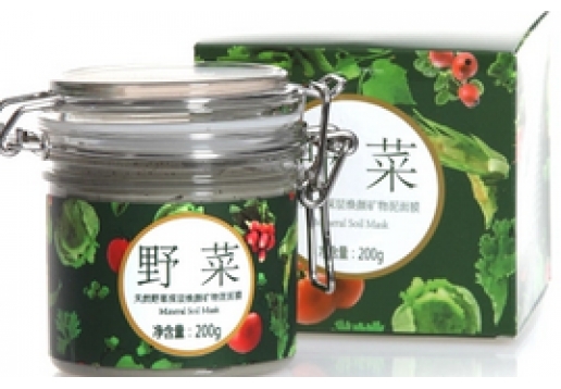 美优美 天然野菜深层焕颜矿物泥面膜200ml 