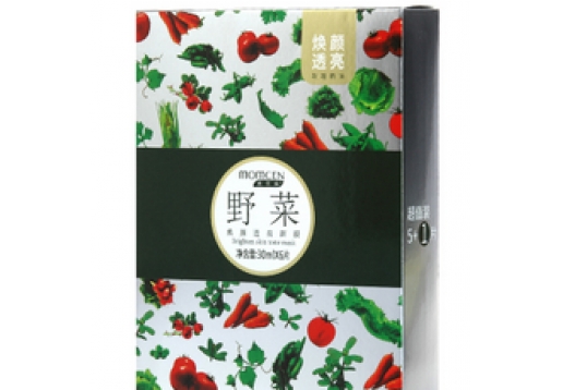 美优美 野菜焕颜透亮面膜30ml*6片