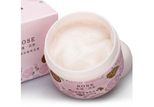 美优美 玫瑰润颜滋养焕肤睡眠面膜100ml