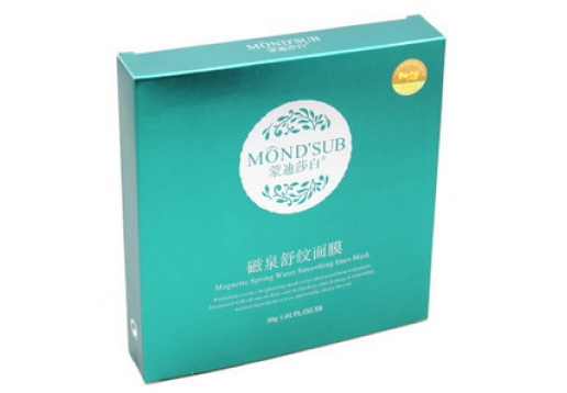 蒙迪莎白 磁泉舒纹面膜贴8片/盒