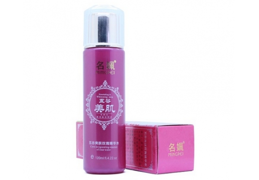  名姵 五谷美肌爽肤玫瑰精华水120ml 