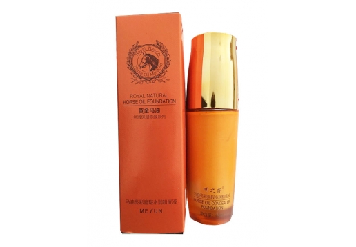 明之香 马油亮彩遮瑕水润粉底液40ml