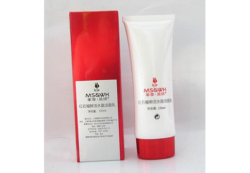蜜雪薇琪 红石榴鲜活水盈洁面乳120ml