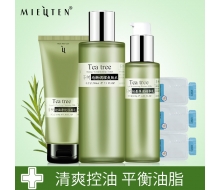 蜜雨堂 茶树洗面奶100ml+爽肤水200ml