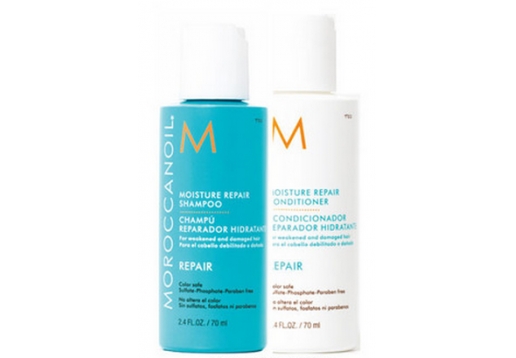  Moroccanoil 摩洛哥油修复洗发水护发素旅行套装70ml*2