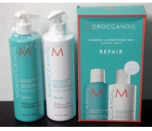  Moroccanoil 摩洛哥油柔顺保湿修复洗发护发套装（2件）正品