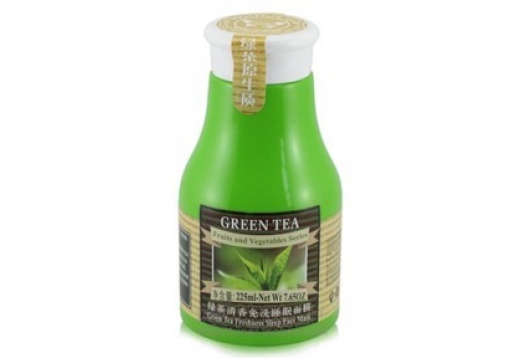 美质原生 绿茶清香免洗睡眠面膜225ML