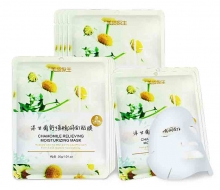 美质原生 洋甘菊舒缓精润面贴膜30g*10片装正品