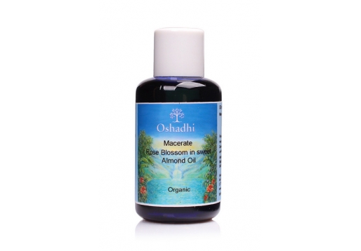 Oshadhi 有机玫瑰花浸泡油(在甜杏仁油中) 30ml