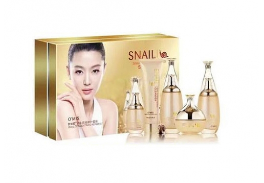 欧米皙 蜗牛原液修护组合5件套