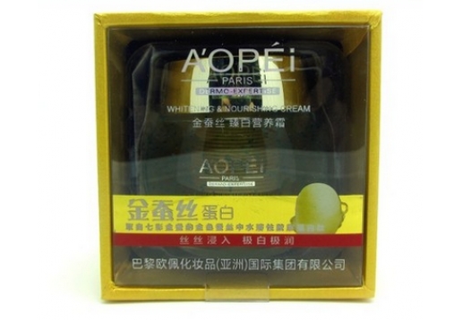 欧佩  金蚕丝臻白营养霜70G
