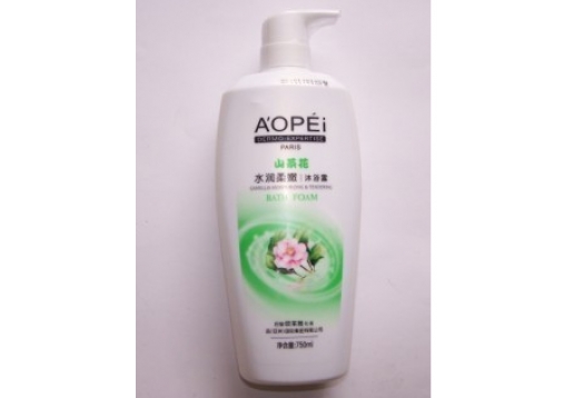 欧佩  山茶花水润柔嫩沐浴露750ml