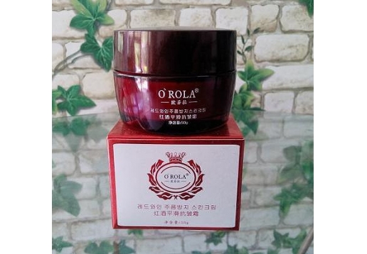 欧若拉化妆品 红酒平滑抗皱霜50g