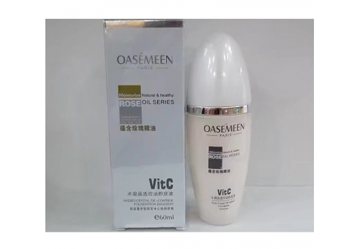 欧姿蔓 水凝晶透控油粉底液60ml