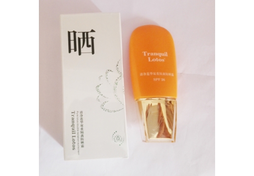 茜泉 清净莲华防晒霜50g