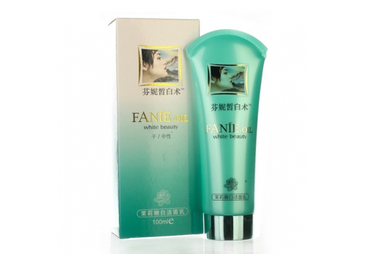 芬妮国际 茉莉嫩白洁面乳100ml