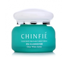 清妃 柔白皙颜修护晚霜50g