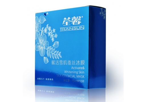 荃馨  全效蚕丝冰膜面膜10片